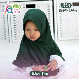 Jilbab Anak JAFR - Little Khodijah 33 Hijau Tua
